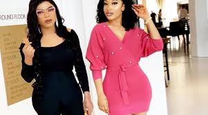Rosy, the new girlfriend of tonto dikey's ex husband has also shared a throwback video of when she was carrying churchill's baby because there are rumors of tonto being pregnant. Besties At War Bobrisky Calls Tonto Dikeh Out Over Alleged N5m Debt