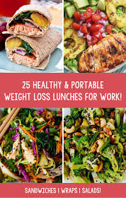 Check spelling or type a new query. 25 Healthy Portable Weight Loss Lunches For Work