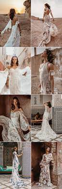 I think, it's very romantic and perfect for the brides who don't want too much official details. 38 Contemporary Bohemian Wedding Dresses For Boho Chic Brides Praise Wedding