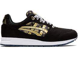 The asics gel excite 6 running shoes have an orthotic insole and gel cushioning to keep you comfortable as you run that extra mile. Men S Gel Saga Black Gold Fusion Sportstyle Asics