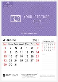 Home free premium public domain art png elements free fonts spotlight topics. Free Wall Calendar August 2021