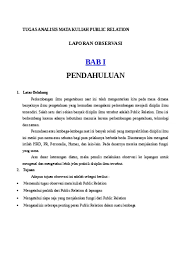 Costumer relation management adalah salah satu aplikasi dari ilmu mis. Tugas Analisis Mata Kuliah Public Relati