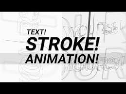 Download over 755 free after effects intro templates! After Effects Tutorial Text Stroke Animation New Way To Showoff Text After Effect Tutorial Motion Graphics Tutorial Animation Tutorial