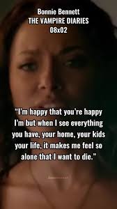 Heartfelt Moment with Bonnie Bennett