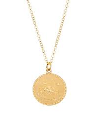 Be unafraid to make a statement with this gorgeous necklace. Gold Scorpio Coin Pendant Necklace Best Price And Reviews Zulily