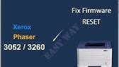 Xerox phaser 3260 office appliances printer download pdf instruction manual and user guide. Xerox 3052 Ni 3260 Ni Di Dni Print Report Configuration Supplies Information Necessary To Reset Youtube