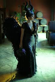 This Maleficent Themed Wedding Is Scary Good Maleficent White Wedding Gowns Wedding