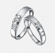 All png & cliparts images on nicepng are best quality. Silver Colored Rings With Gemstones Wedding Ring Couple Silver Couple Ring Love Ring Wedding Png Pngwing