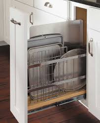 Jenn renovated her kitchen and with that fresh start she came up with a few amazing tips on how to keep your kitchen cabinets organized. Tray Divider Pull Out Kitchen Cabinet Organization Trendy Kitchen Kitchen Renovation