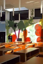 Waverley School Ahmm Allford Hall Monaghan Morris Cafeteria Design Kindergarten Design School Furniture