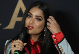 Salma hayek is an actress, director and producer of mexican and lebanese descent who was for her work in frida, salma hayek became the first latin woman to be nominated for an academy. Actress Salma Hayek Says She Wants To Protect Mexico S Image