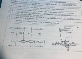 A circuit diagram (electrical diagram, elementary diagram, electronic schematic) is a graphical representation of an electrical circuit. The Electrical Circuit Diagram And The Pneumatic Chegg Com