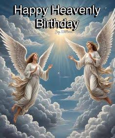 Angels Singing Happy Birthday in Heaven