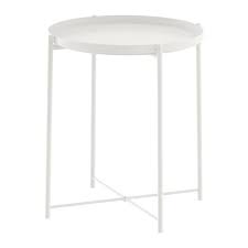 gladom white tray table 45x53 cm ikea ikea tray table ikea side table tray table