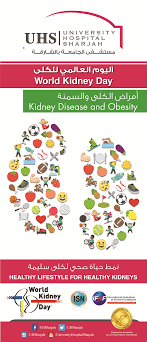 Obesity is a recognised risk factor for the development of kidney disease. World Kidney Day 2017 World Kidney Day