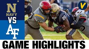 Navy Vs Air Force Highlights Week 5 College Football Highlights 2020 College Football Youtube