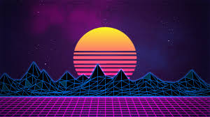 Retrowave Neon 80 S Background 4k By Rafael De Jongh On Deviantart Vaporwave Wallpaper 80s Background Waves Wallpaper