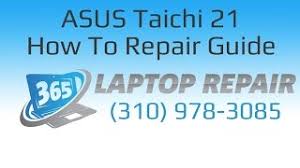 A switch on the back locks or unlocks the back screen. Asus Taichi 21 Repair How To Guide By 365 Youtube