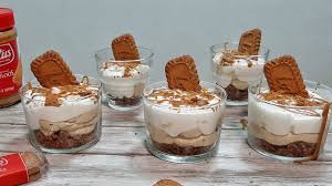 Gâteau américain au fromage frais type philadelphia et biscuits spéculoos ! Verrines Speculoos Mascarpone Youtube