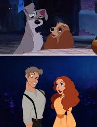 Les Personnages De Disney Humanises Disney Animals Disney Art Disney