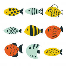Fish Collection Vector Design Fish Graphic Fish Illustration Fish Vector