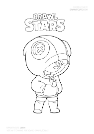 You might also be interested in coloring pages from brawl stars category. Leon Brawlstars Coloringpages Star Coloring Pages Drawing Tutorial Coloring Pages