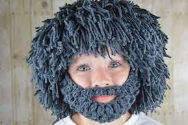 Wig Beard Hat Halloween Costume Any Color Hobo Mad Scientist Rasta Caveman Boys Halloween Costume Beard Hat Wig Hat Funny Wigs