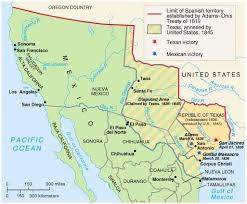 Map Of Rio Grande River Mexico Monterrey Celendaria And Francisco Are Going Here Oregon Country Alta California San Joaquin