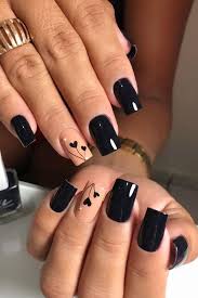 Both a stunning ombre or very simple glitter addition it will definitely consider your nail art for short nails for newbies in your own home without resources to the next. 54 Elegant Black Nail Art Designs And Ideas Black Nail Designs Pretty Nail Art Designs Heart Nails