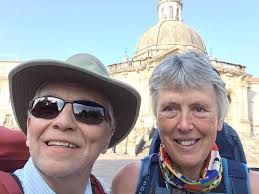 Brophy College Prep students and faculty walking the Camino