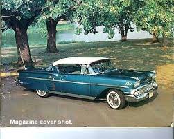 Image result for Fathom Blue 1958 Chevrolet