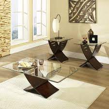 Armgard 3 Piece Coffee Table Set Living Room Table Sets Glass Table Living Room 3 Piece Coffee Table Set