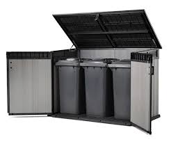 Kreher xxl gartenschrank, müllbox mit 3 türen und halterung für müllsäcke. Universal Aufbewahrungsbox Xxl Und Fahrradgarage Fahrradgarage Aufbewahrungsbox Fahrradschuppen