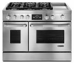 › 30 dual fuel range reviews. Jenn Air Jdrp548wp 48 Inch Dual Fuel Freestanding Range In Stainless Steel