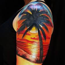 100 Palm Tree Tattoos For Men Tropical Design Ideas Tree Tattoo Men Palm Tree Tattoo Tree Tattoo