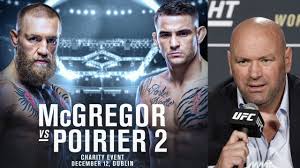 Conor mcgregor was upset by dustin poirier in sunday's ufc 257 at etihad arena in abu dhabi, united arab emirates. Conor Mcgregor Reveals Poster Of The Proposed Charity Fight With Dustin Poirier Is The Fight Official Now The Sportsrush