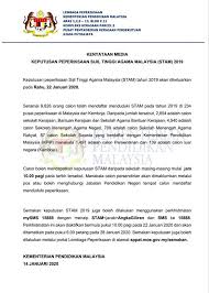 Berikut dikongsikan jadual waktu peperiksaan tahun 6 & tarikh upsr 2019 yang akan bermula 4 september nanti. Kenyataan Media Keputusan Peperiksaan Jabatan Penerangan Malaysia Facebook