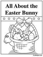 Color the most popular easter symbols like the easter bunny, easter eggs, an easter basket, and an easter egg hunt. Easter Coloring Pages Worksheets Lessons And Printables