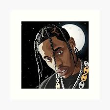 Regalos y productos: Travis Scott Cactus Jack L%c3%a1minas Art%c3%adsticas 