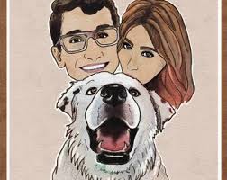 Custom Face Portrait From Photo: Unique Art Commission Gift