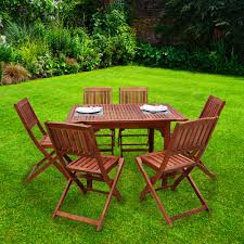 Product title patio furniture dining table and chairs set, yofe 7. 6 Seaters And Table Outdoor Dining Set Online In Dubai All Uae Yatai