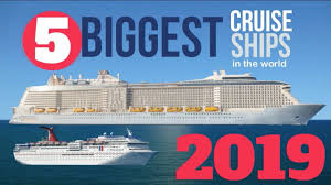 The ship measures 1,055 feet (322 meters) in length and falls in line as number 3 among carnival's 36 existing and former cruise ships. World S 5 Largest Cruise Ships In 2019 The Muster Station