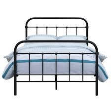 bed anne mat antraciet 120x200 cm bed bedkader metalen bedframe