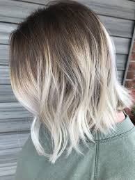 Icy Blonde Ombre Balayage Balayage Hair Blonde Dark Roots Blonde Hair Balayage Hair