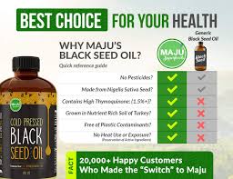 Majus Black Seed Oil 3x Thymoquinone Cold Pressed No Pesticides 100 Turkish Black Cumin Nigella Sativa Seed Oil Better Than Organic Non Gmo