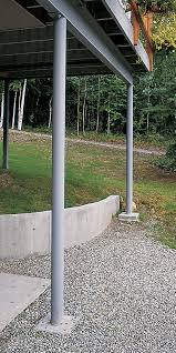 I am doing the design of a deck footing and in many places where i read it says that the footing (sonotube) should be set with the top end terminated 2 above the ground level. Choosing A Deck Foundation Based On Footings Fine Homebuilding