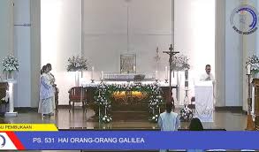 Tujuan misa minggu palma adalah mengenang yesus sebagai raja saat memasuki kota yerusalem. Sejumlah Gereja Katolik Di Surabaya Juga Gelar Misa Natal Virtual Suara Surabaya