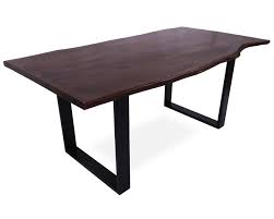 Table solid wood, oak with knots, base metal, various sizes. Solid Wood Handmade Dining Table With Metal Legs 30 H X 94 W X 39 4 D