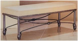 Come and see what makes us the home decor superstore! Wesley Allen Foot Bed Bench Ai1530 Iron Bed Bench Bedroom Furniture