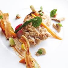 Ris De Veau Croustillant Asperges Et Champignons Arts Gastronomie Ris De Veau Gastronomie Livre De Recette
